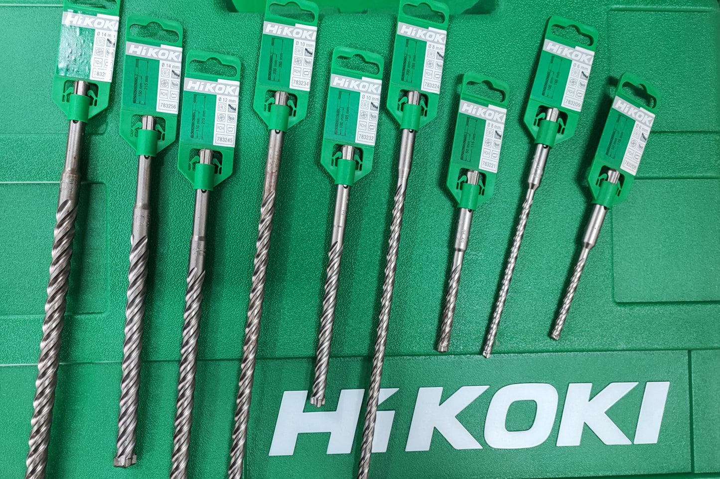 Set punte SDS Plus Hikoki - 4 Taglienti